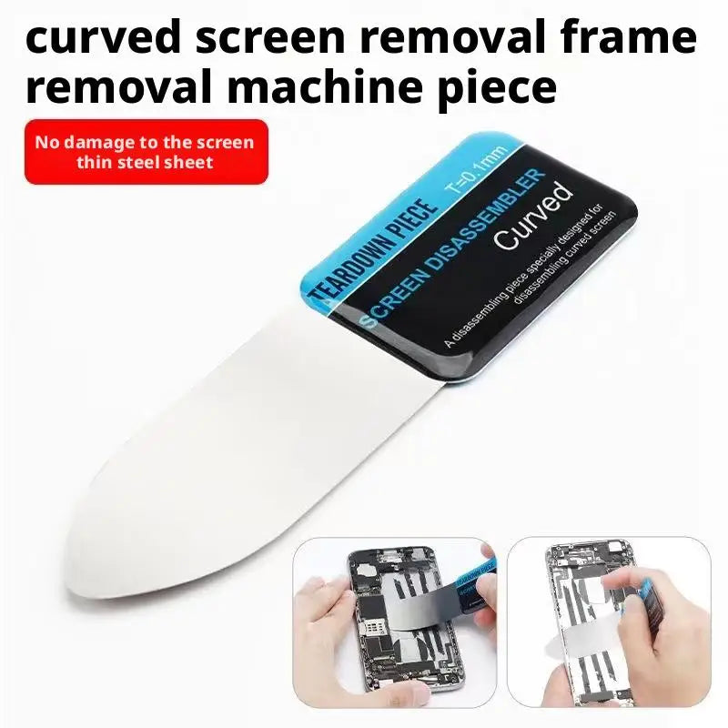 1pc Steel Metal Mobile Phone Curved LCD Screen Spudger Openi