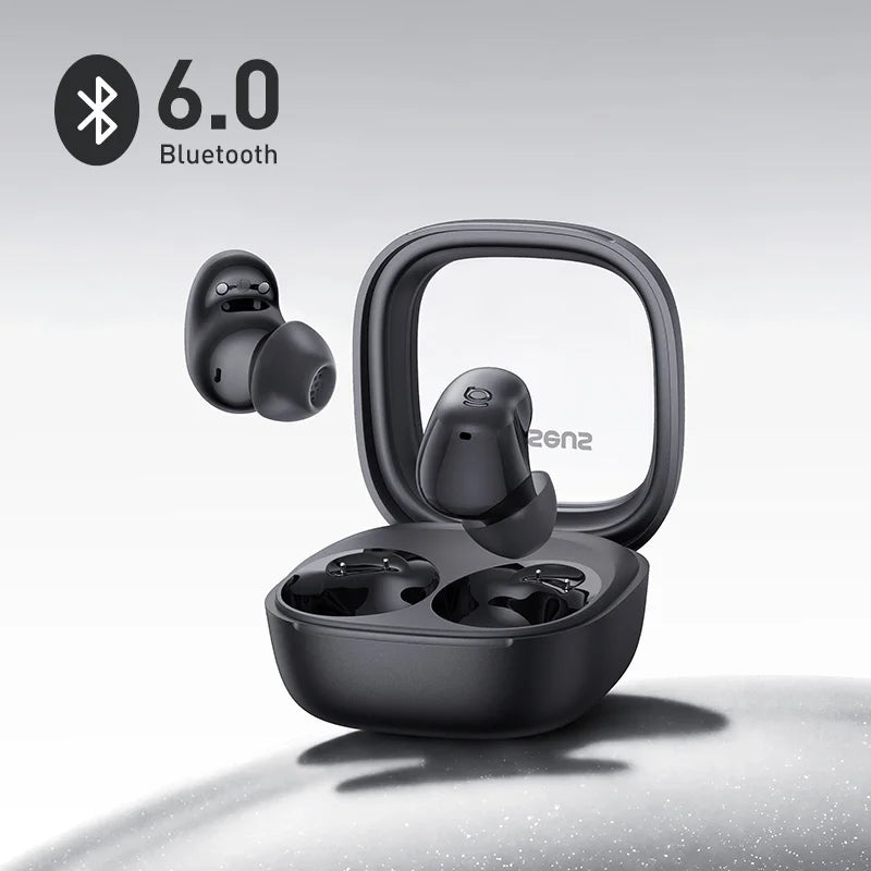 Baseus Bass WM02s Wireless Eabuds Bluetooth 6.0 TWS Eaephones Mini and compact Comfortable wear 36 hours Long Battery Life IPX5
