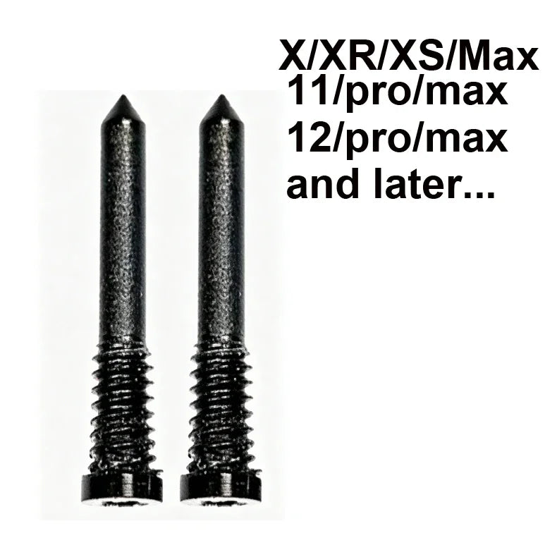4Pcs Pentalobe Bottom Charging Port Screws Replacement for Apple iPhone 15 14 13 12 11 Pro Max Mini X XS XR 8 7 6S 6 5S