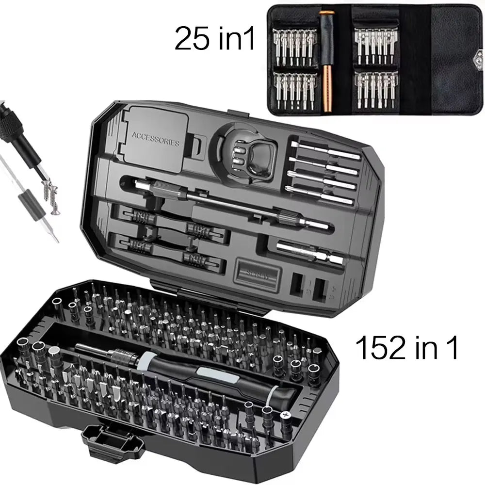 Precision Screwdriver Set Laptop Tool Kit 152/25 in 1 Profes