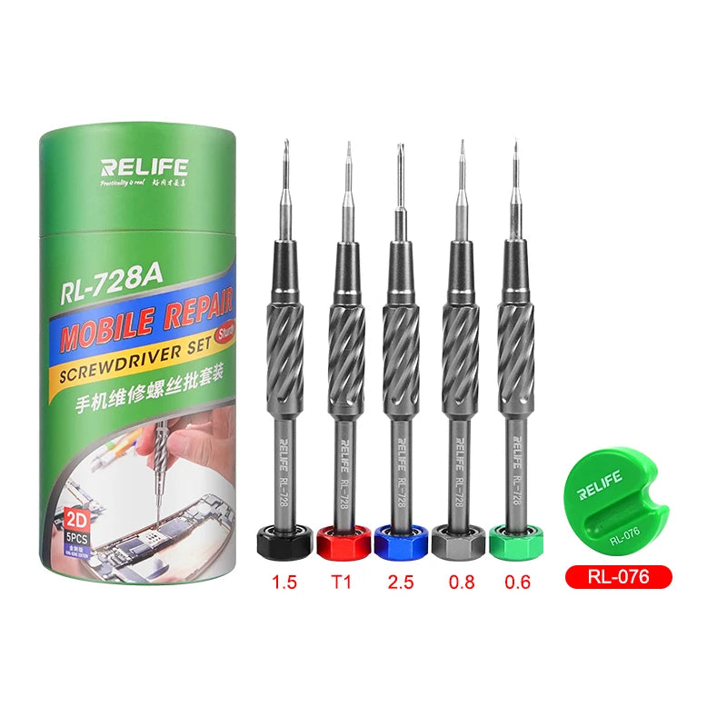 RELIFE RL-728A Mobile Phone Repair Screwdriver Set for Disas