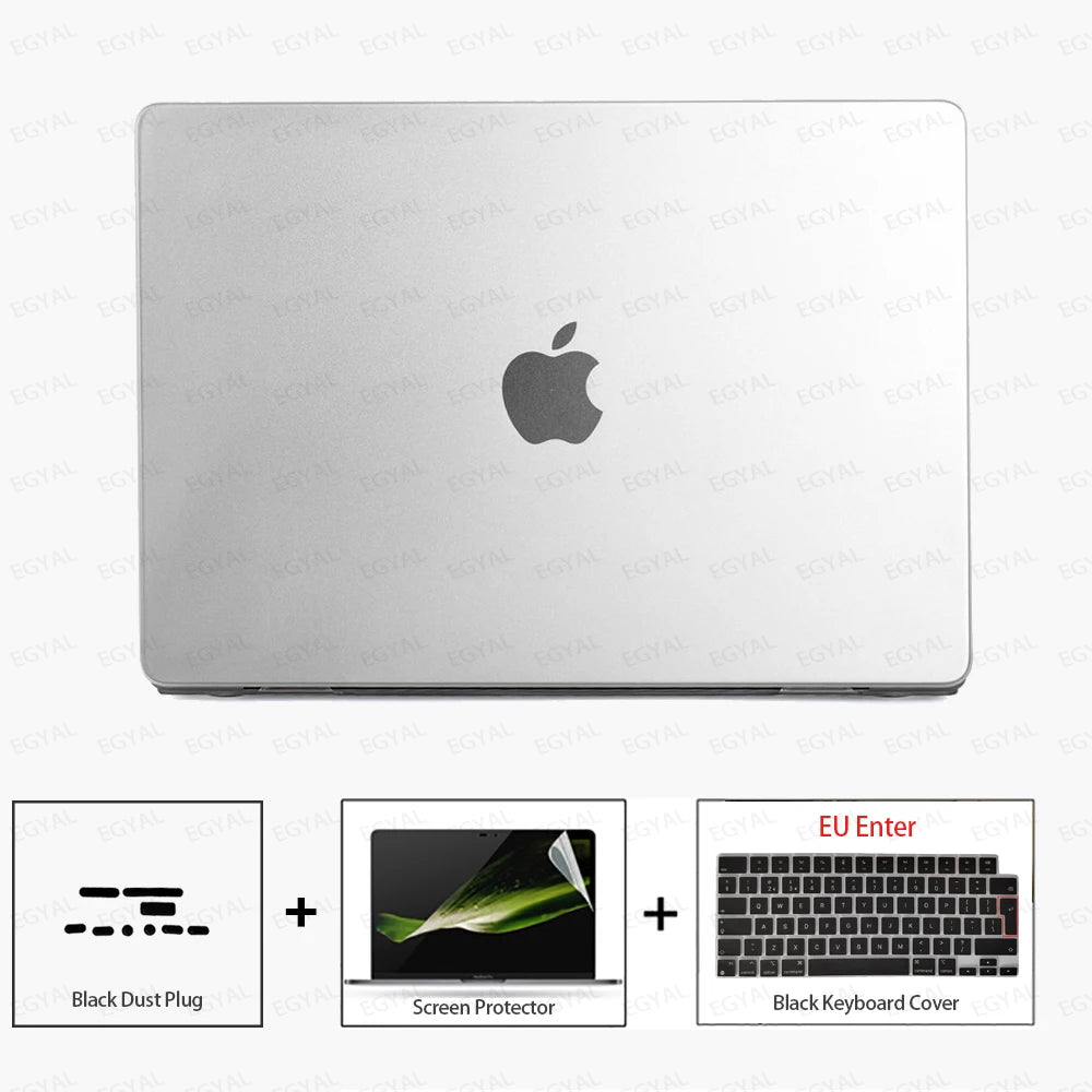 Laptop Case for MacBook Pro 14 2026 Model A3426 Ultra-thin Case & Dust Plug & Screen Film & Keyboard Cover M5 Max Pro 14 A3427