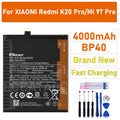 2026 Years New BP40 Original Battery For Xiaomi Mi 9T Pro / 