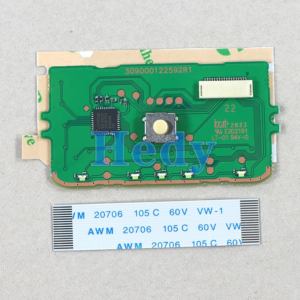 1set Touch Pad For PS5 V1 V2 V3 V4 V5 BDM-010 020 030 040 050 Motherboard Circuit Touchpad With 16Pin 18Pin Flex Cable V1.0 V5.0