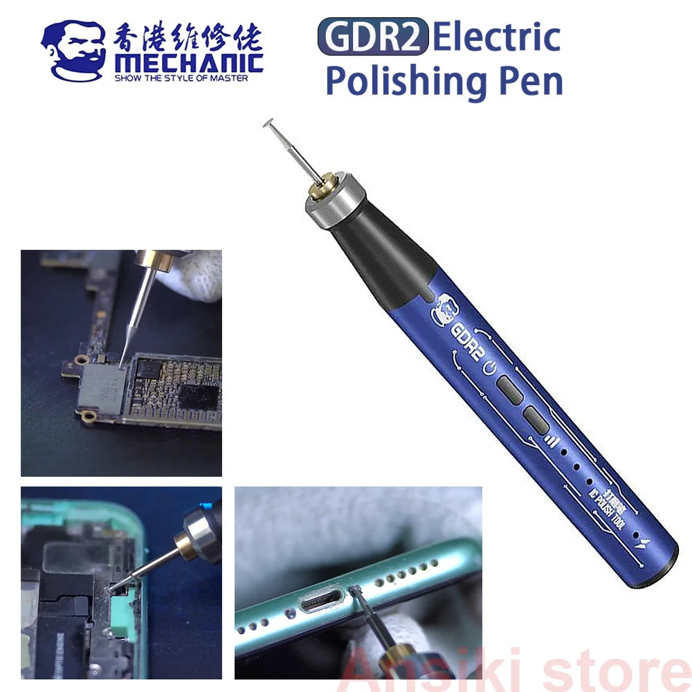MECHANIC GDR2 Electric Polishing Pen 9pcs Diamond Grinding H