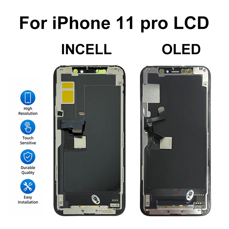 AAA OLED For iPhone 11 LCD OEM 11 Pro Display Touch Screen D
