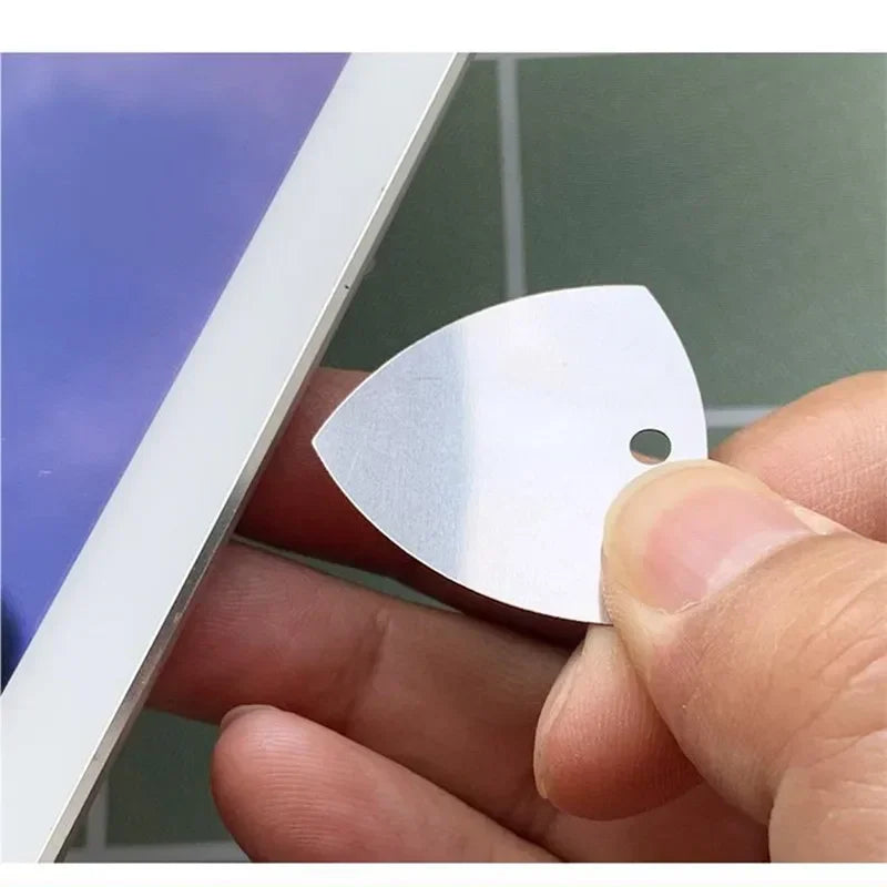 10/20/50PCS Metal Phone Opening Tools Metal Guitar Picks Pry