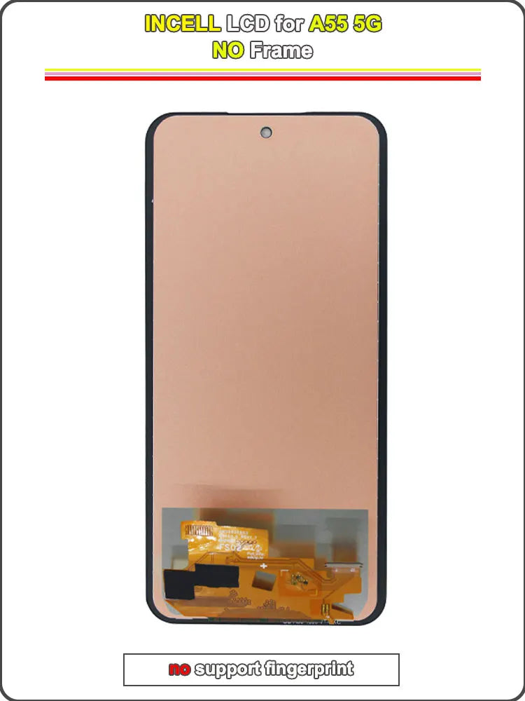 100% Tested LCD for Samsung Galaxy A55 5G LCD Display Touch Screen Digitizer Assembly for Samsung A55 5G A556 Phone LCD Screen