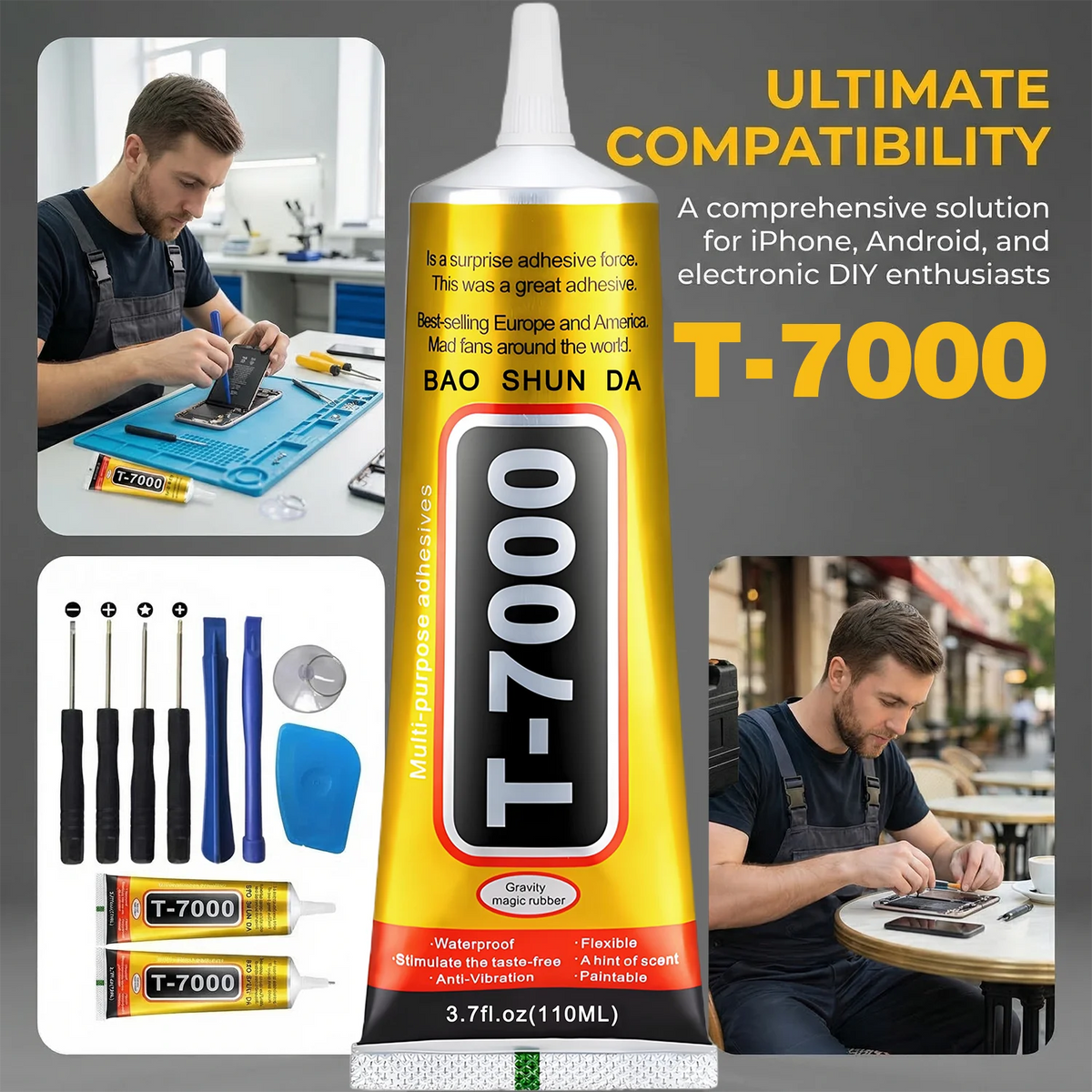 B7000/T7000 Glue Mobile Phone Screen High-Strength Waterproo