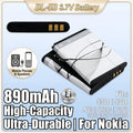 BL-5B 890mAh Rechargeable Lithium Battery Compatible For Nok