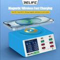 RELIFE RL-309AW Dual QC3.0 USB Charger with LCD Display 8 Po