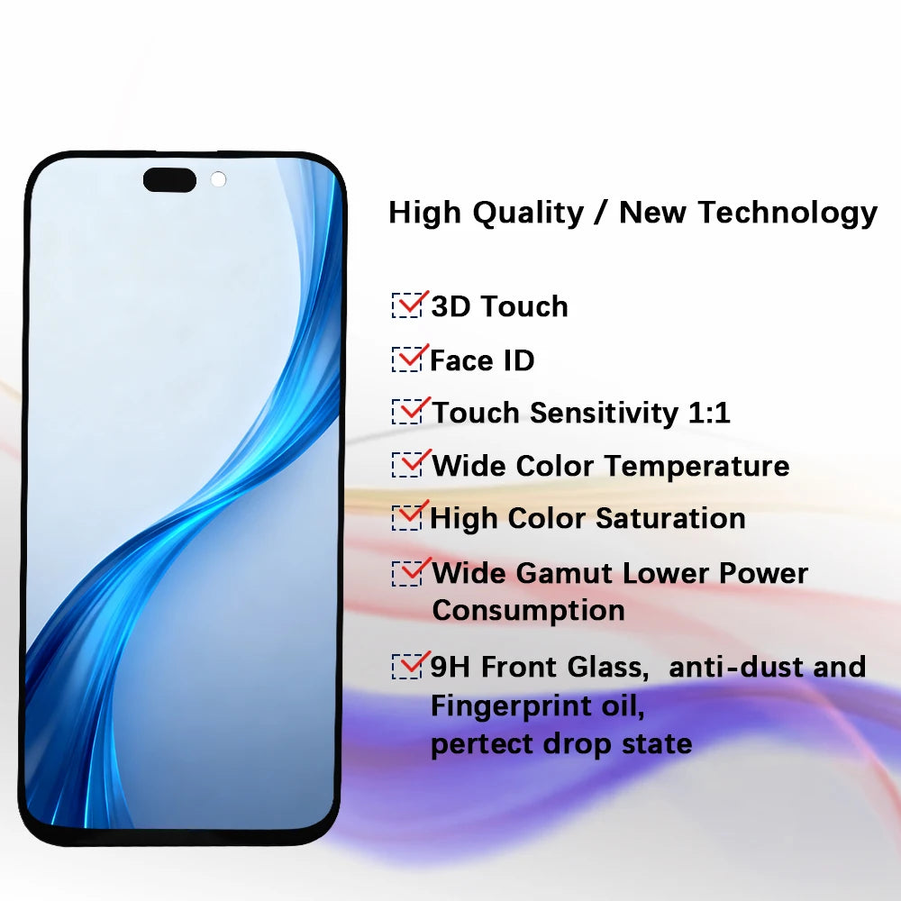 Display For Iphone 15 Oled Incell Display Tested 3D Touch Sc