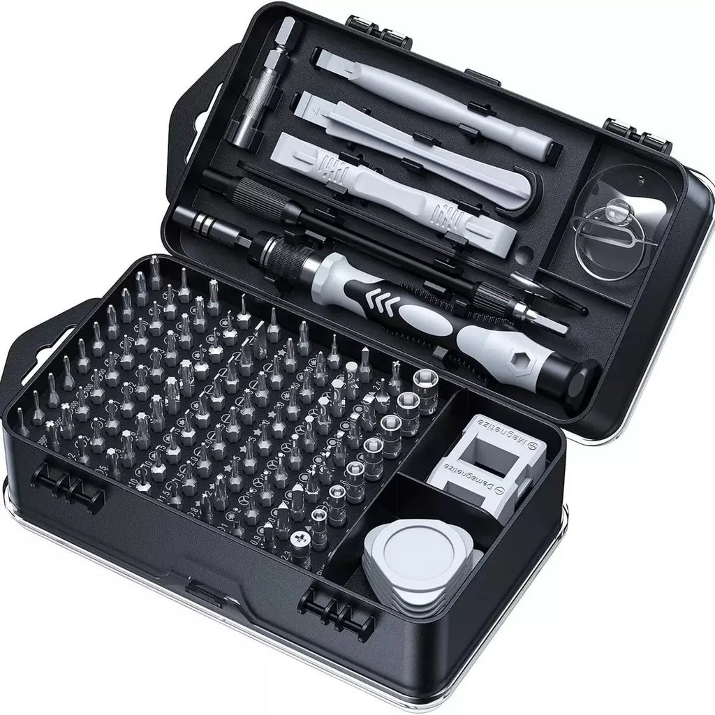 TINSOL 115in1 Precision Screwdriver Set CRV Steel Bits W/ Torx Triwing Mini Repair Tool Kit for Electronics Laptop Phone Repair