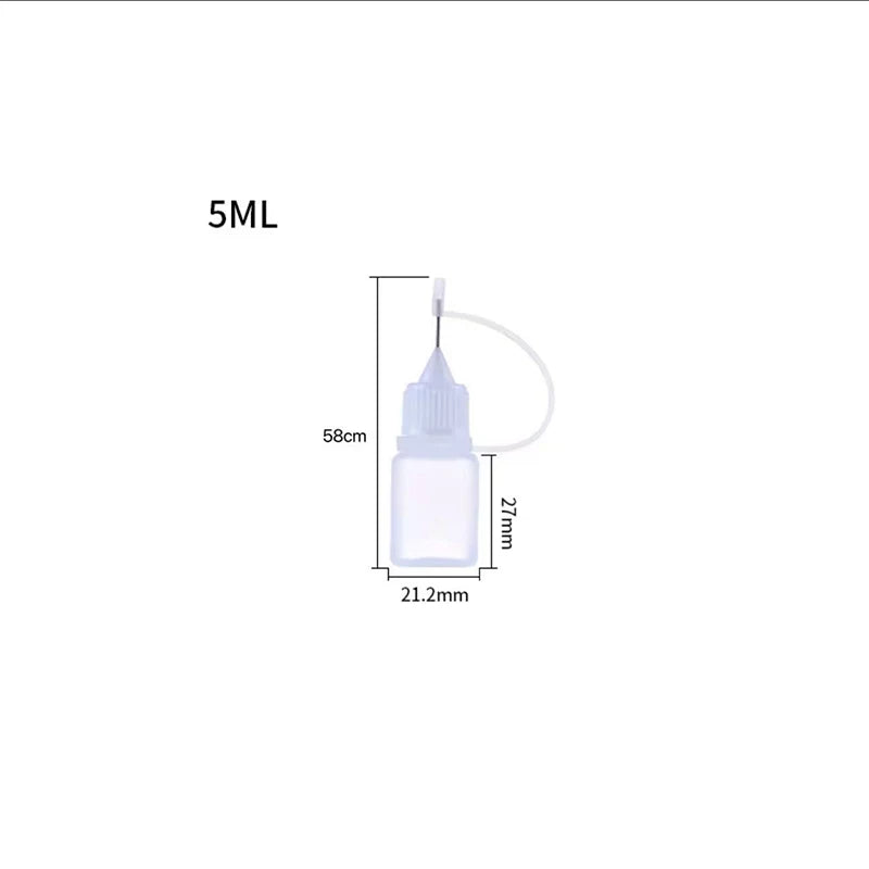 50ML Plastic Liquid Alcohol Bottle For Dispenser Rosin Solder Flux Paste For Phone PCB Cleaning Welding Repair Tools