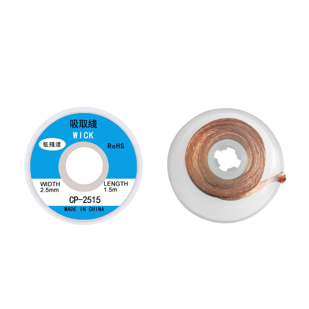 Desoldering Braid Tape Copper Solder Wire Soldering Wick Tin