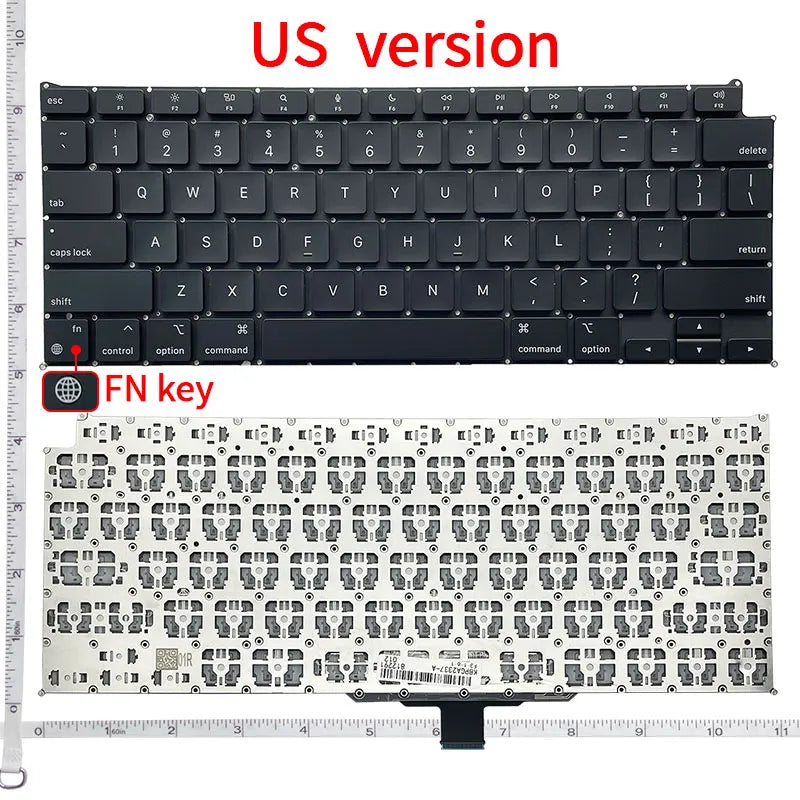 New US English Replacement Keyboard For Apple For Macbook A2