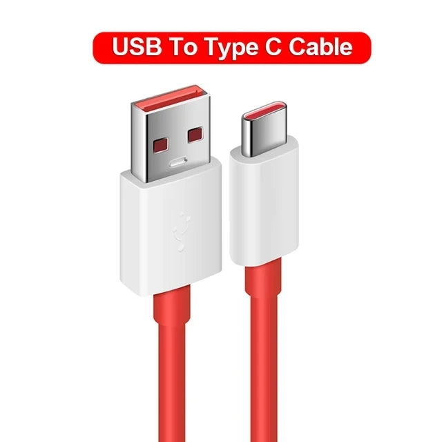 PD 65W Supervooc Fast Charger Cable For Oneplus Ace 12 11 10T 9 8T 7T Pro USB C To Type C Cable Warp Dash Charge 6T 5T Data Wire