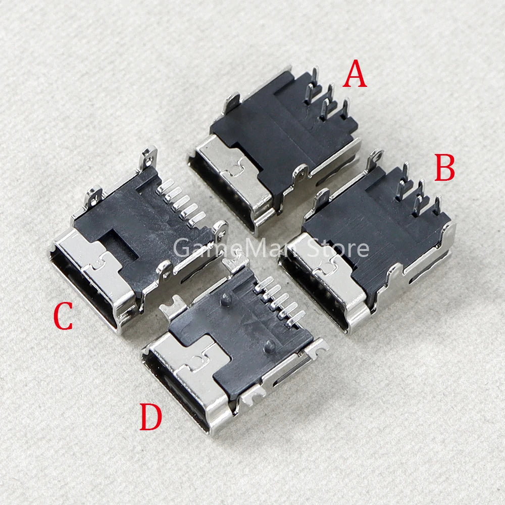 10pcs For Playstation PS3 Wireless Controller Mini USB Charging Port Connector Jack Power Charger Socket