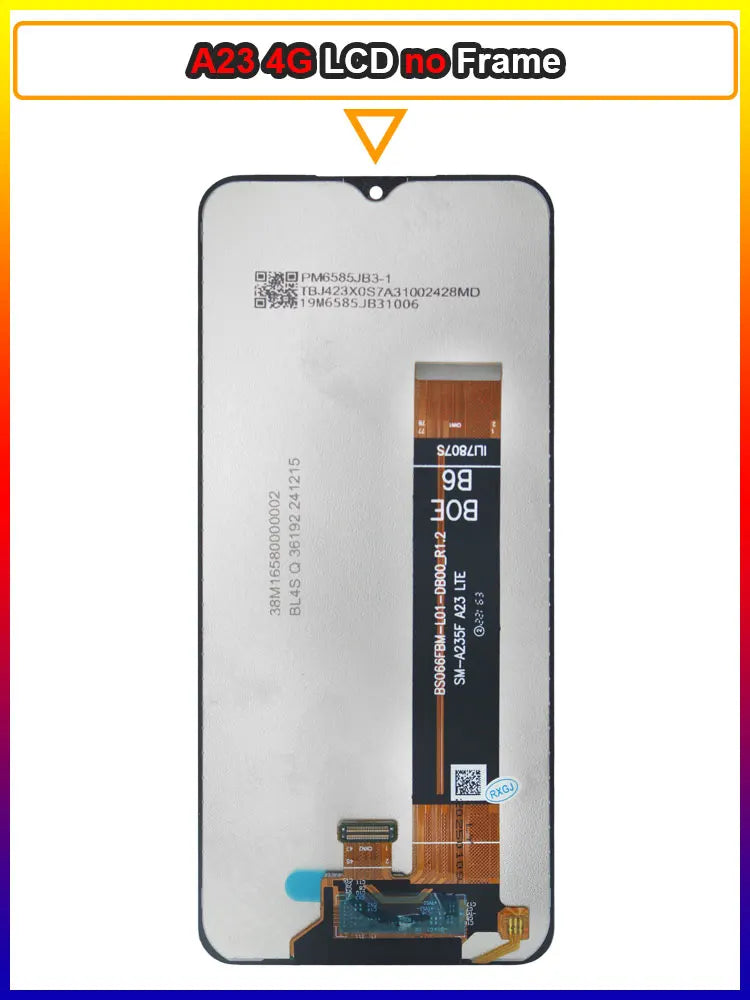 6.6 LCD for Samsung Galaxy A23 4G A235 A235M A235F LCD Display Touch Screen Digitizer Assembly for Samsung A23 4G A235 Phone