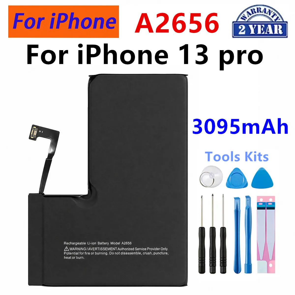 Brand New A2656 A2655 A2653 A2660 Replacement Battery For iP