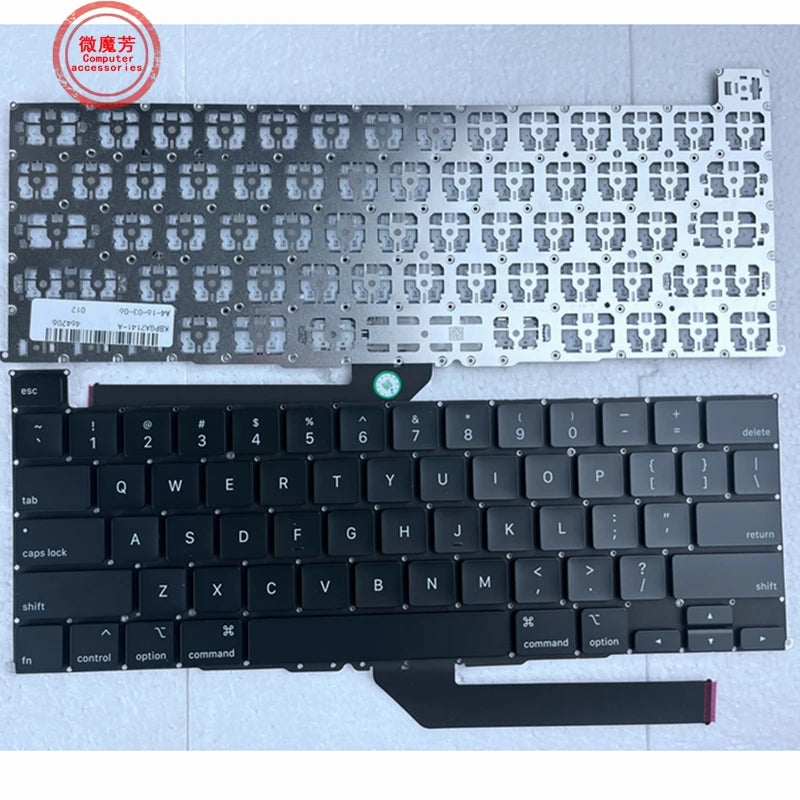 New US English Replacement Keyboard For Apple For Macbook A2