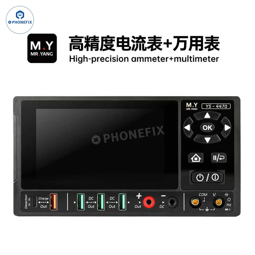 M.Y YS-4470 Precise Multimeter Ammeter Current Voltage Analysis Detection Instrument LCD Display for Phone Maintenance YCS Tool
