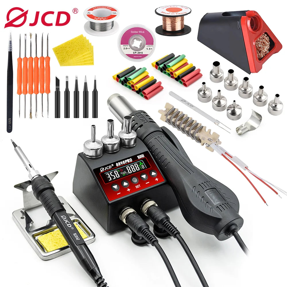 JCD 750W Soldering Station 8898Pro LCD HD Digital Display 2 