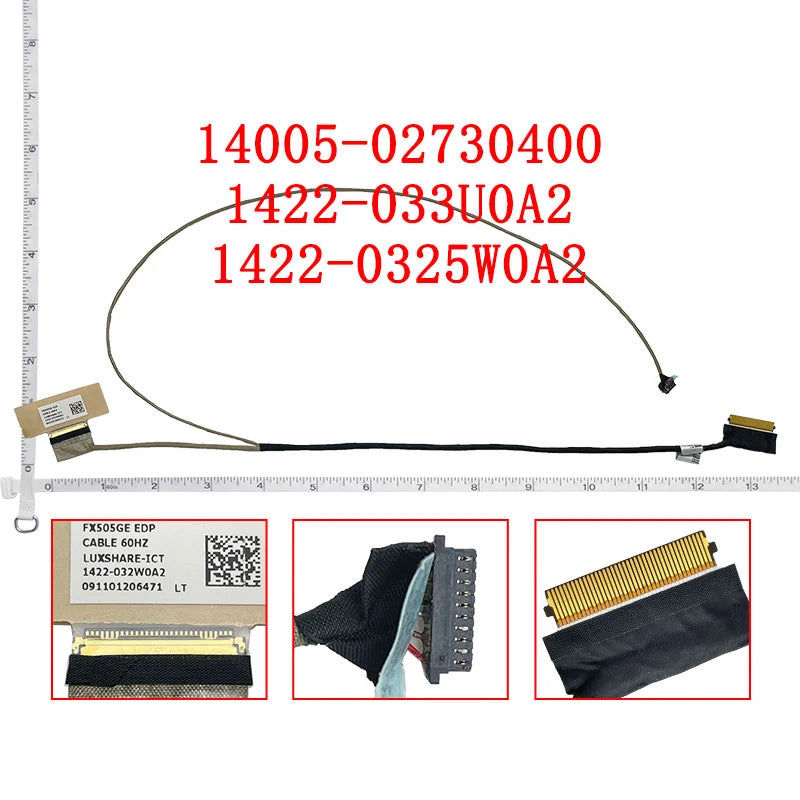 NEW Line For ASUS FX86 FX86F FX95 FX95G FX505 FX505DT FX505G FX505GE FX505GD FX505GM FX705 Laptop LED LCD LVDS Video Cable