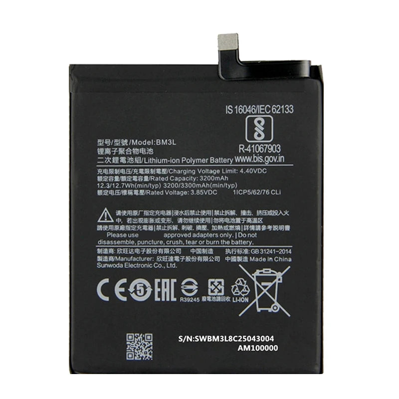 For Xiao mi 100% Replacement Battery For Xiaomi 9 MI9 M9 MI 