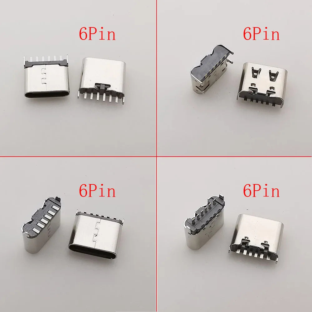 1Box Type-C USB Charging Dock Connectors 6 Pin 16 Pin USB-C 