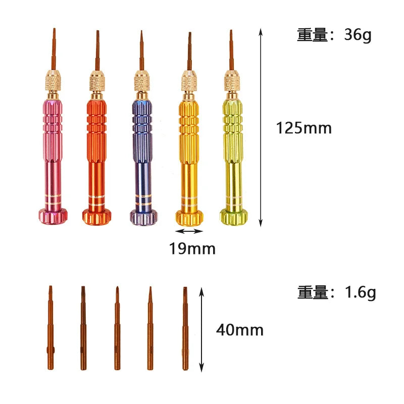 5 in 1 Screwdriver Repair Kit Screwdriver Sets Phone Opening