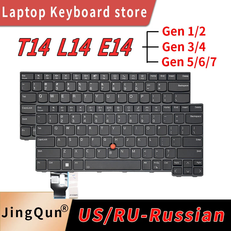 Replacement US/English Backlit Laptop Keyboard For Lenovo Th