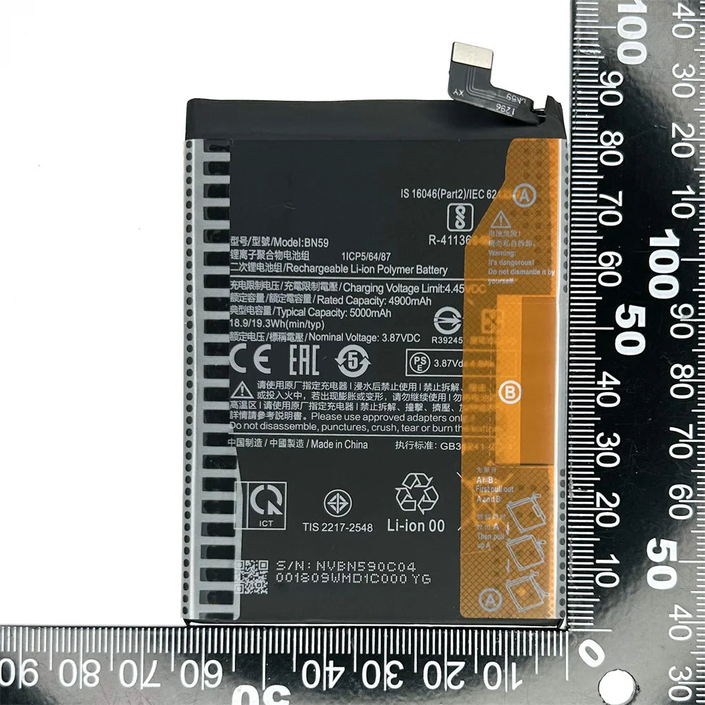 Genuine 5000mAh BN59 Battery For Xiaomi Redmi Note 10 / 10S 