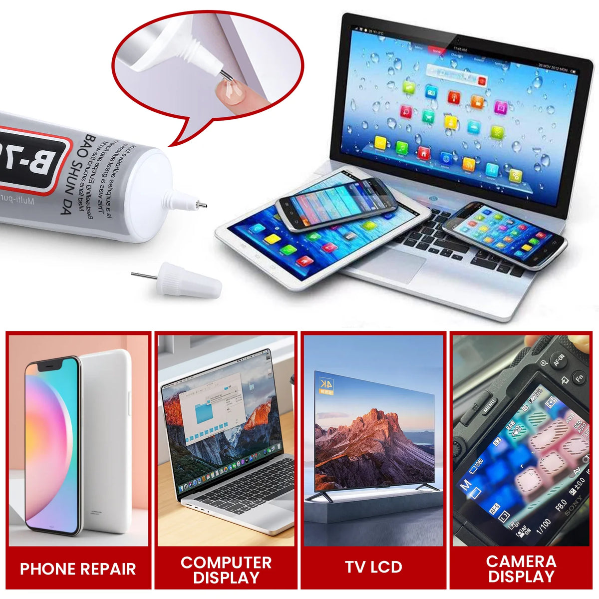 B7000/T7000 Glue Mobile Phone Screen High-Strength Waterproo
