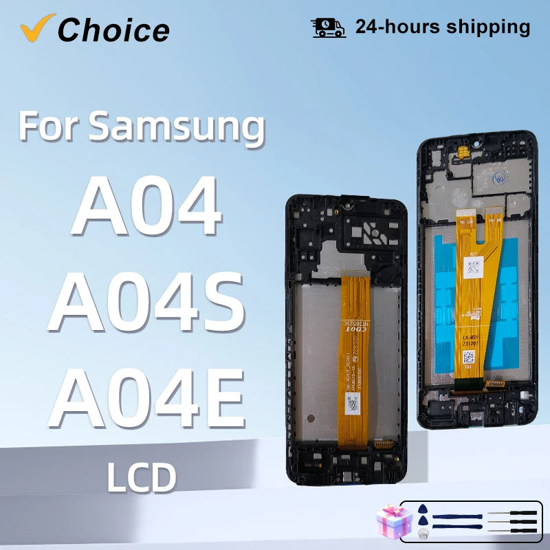 6.5 For Samsung Galaxy A04 LCD SM-A045F Display Touch Screen