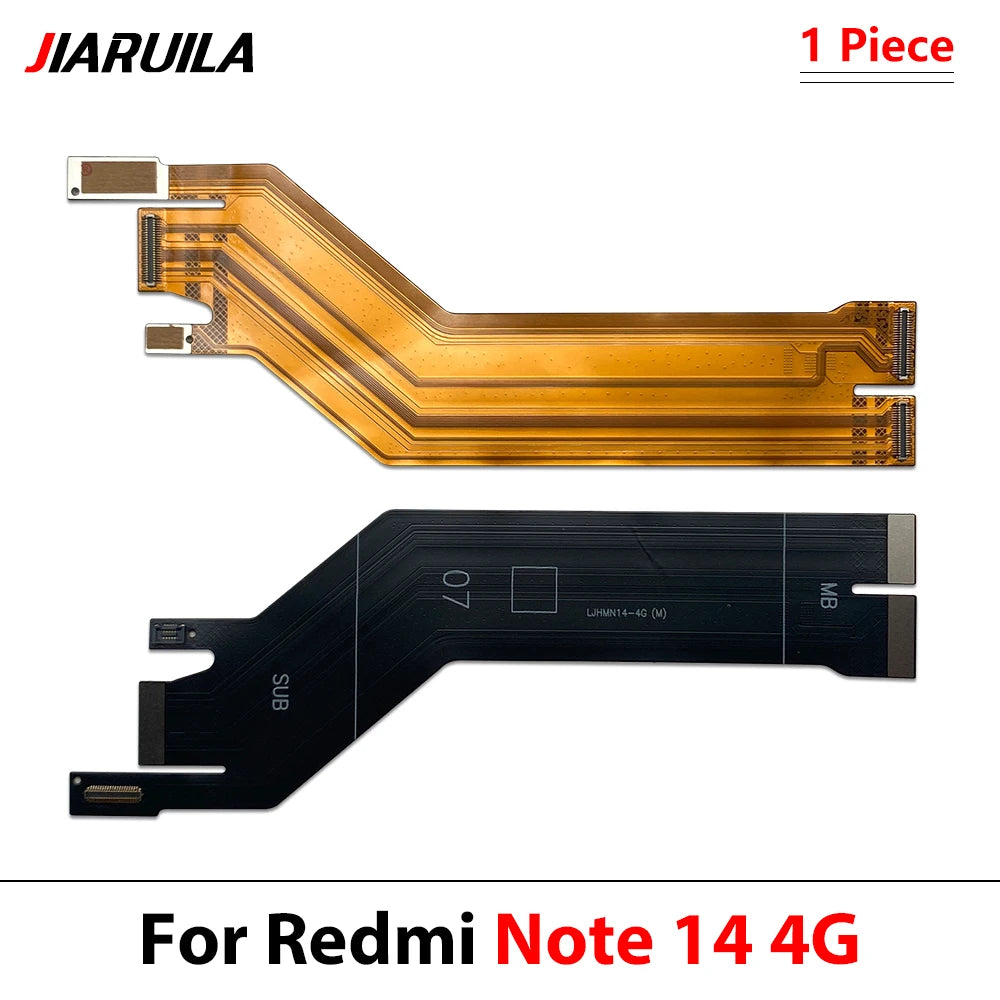NEW For Xiaomi Redmi Note 14 5G 4G 14 Pro Plus USB Charger Connector Charging Port Micro Board Main LCD Flex Cable Replacement