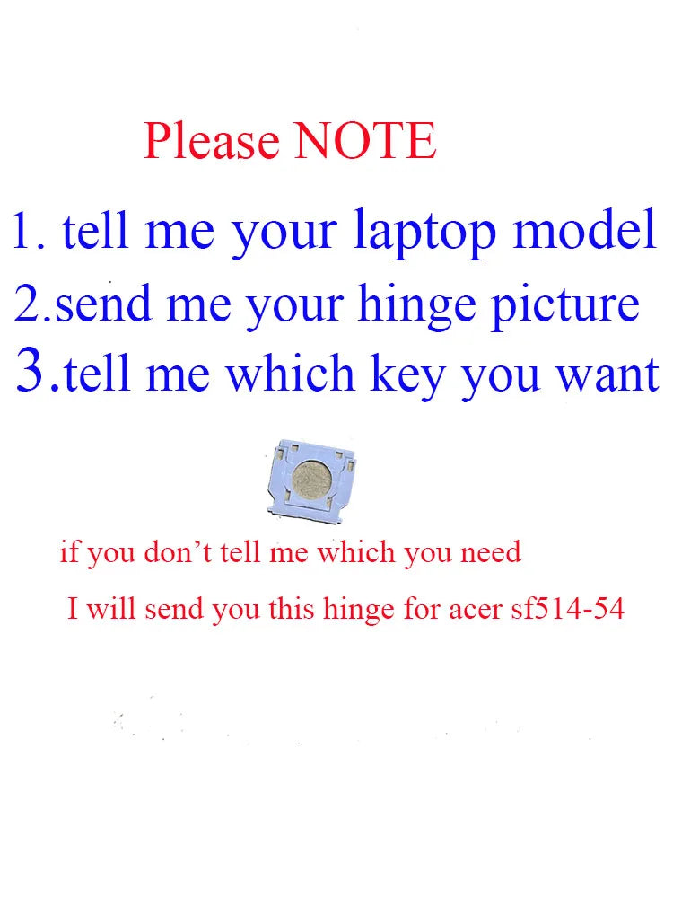 Original Replacement Key cap hinges For dell Hp Asus Acer Lenovo Razer LG Samsung Hasee laptop Keyboard Scissor Clip Rubber Cup