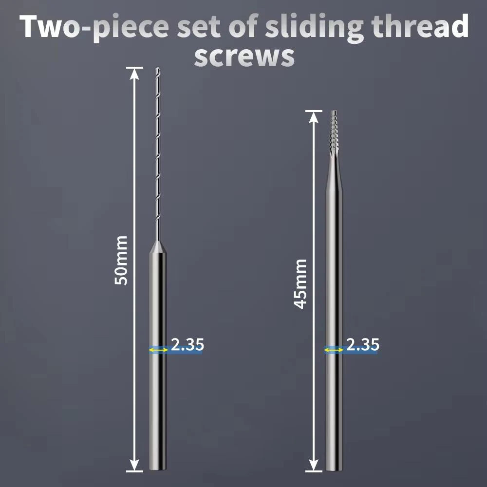 Sliding Drill Bit Screw Killer Professional Screw Extractor For iPhone Phone Motherboard Frame Repair Quick Removal Screw Tool
