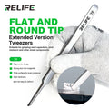 RELIFE T2 Flat and Round Tip Tweezers Extended Version for G