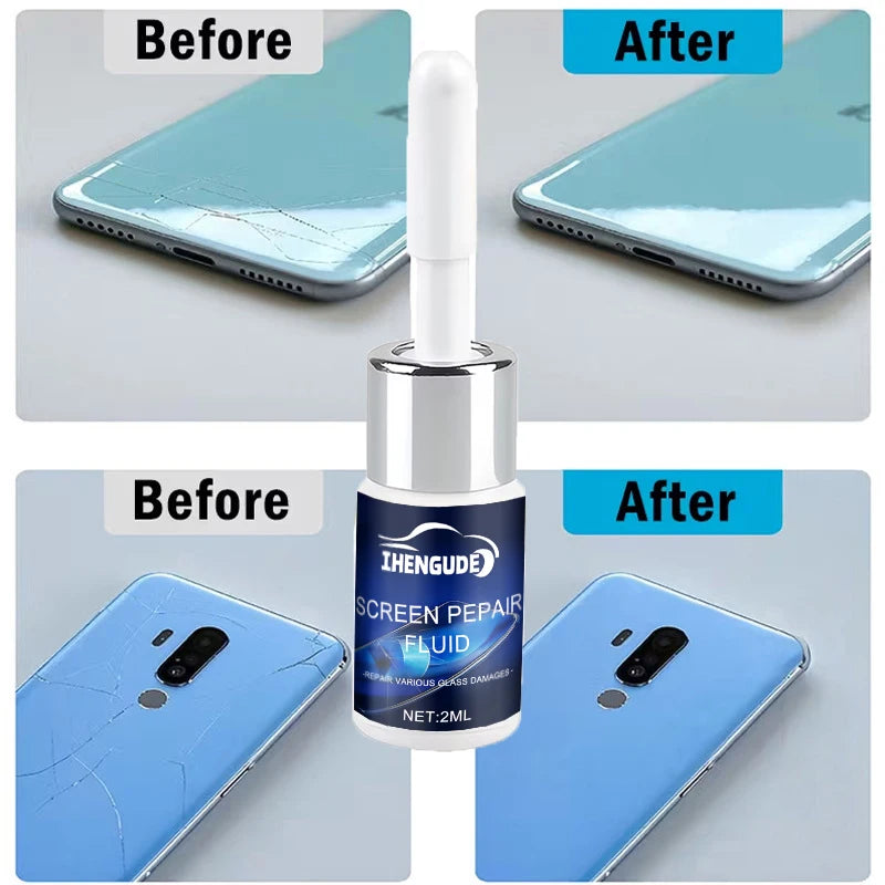 Mobile Phone Glass Repair Liquid (Specialized for Cracked Sc