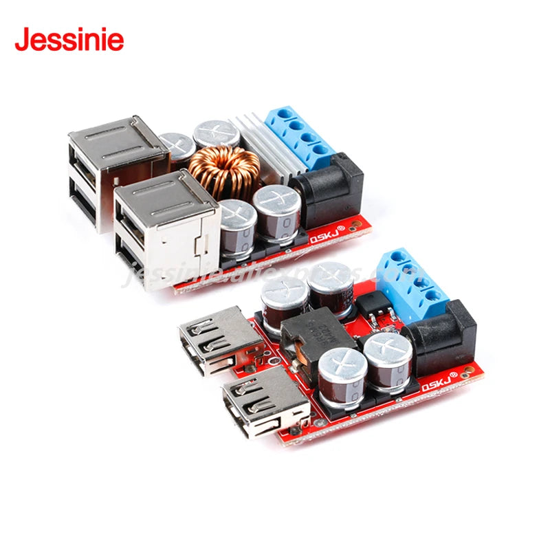 DC-DC 9V 12V 24V 36V to 5V 3A Step Down Buck Converter Board