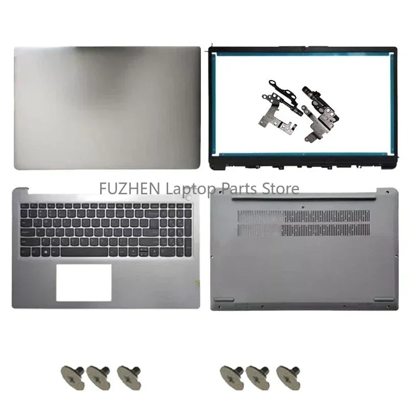 New For IdeaPad 1 15ADA7 15AMN7 Laptop LCD Rear Cover Front Frame Palm Pad Keyboard Bottom Cover hinge Cover