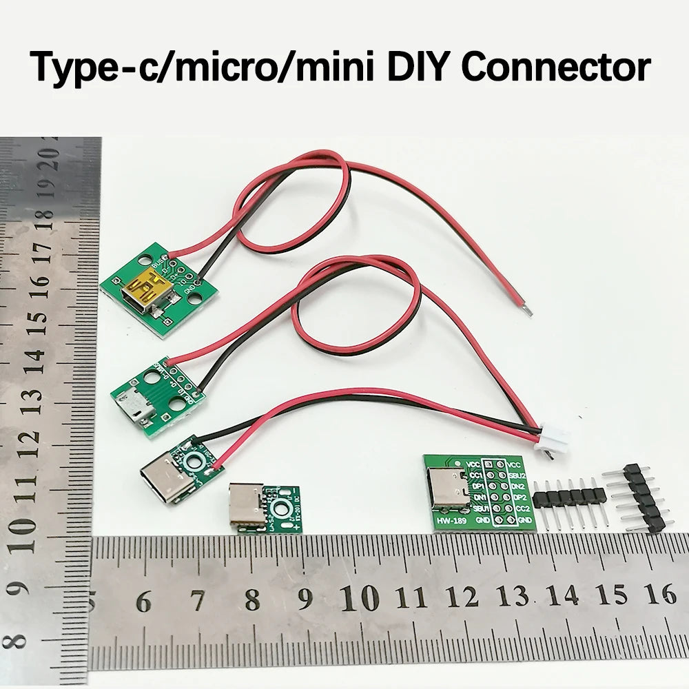 1PC 2A Micro/Mini USB Jack 3.1 Type-C 5V Female Connector Ja
