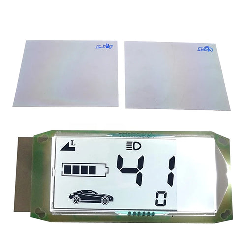 2Pcs 9 9CM Universal LCD Electric Vehicle Polarized Film Ima