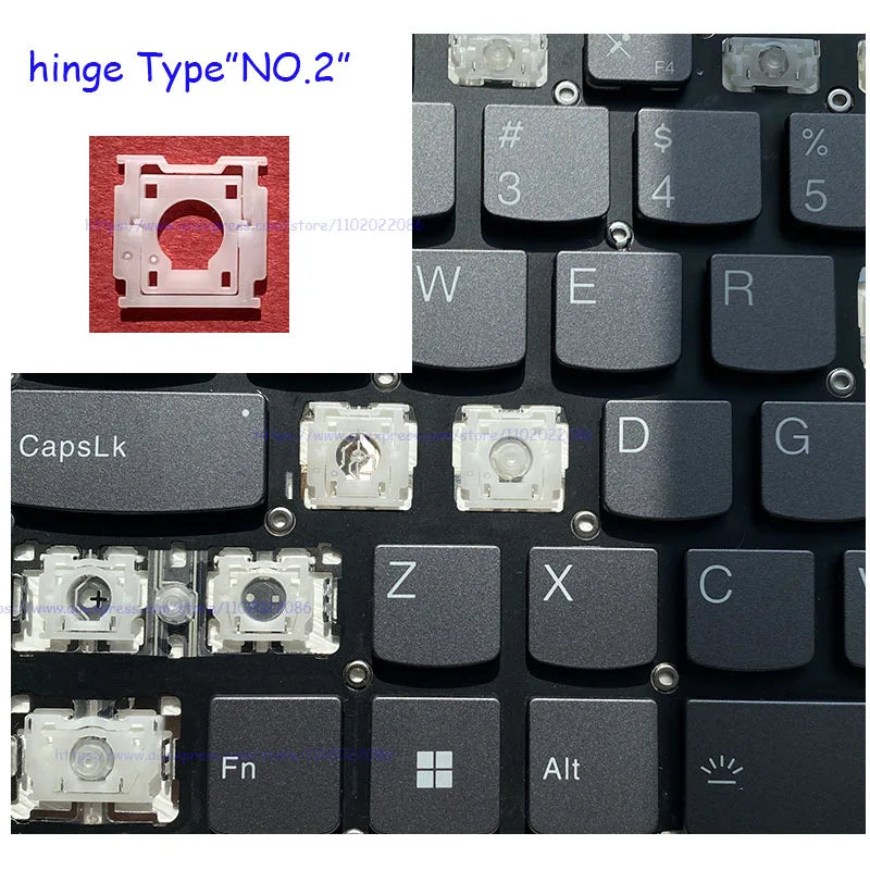 Keycap Key Scissor Clip Hinges For Lenovo IdeaPad Flex 5-14I