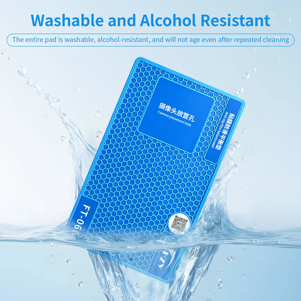 HZY FT-068 Anti-slip Silicone Pad Film Flat Balance LCD Scre