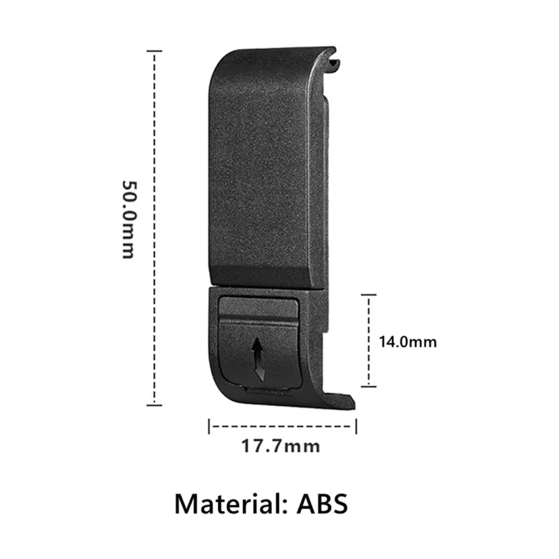 Battery Door Cover for GoPro Hero 13 12 11 10 9 Black ABS Re