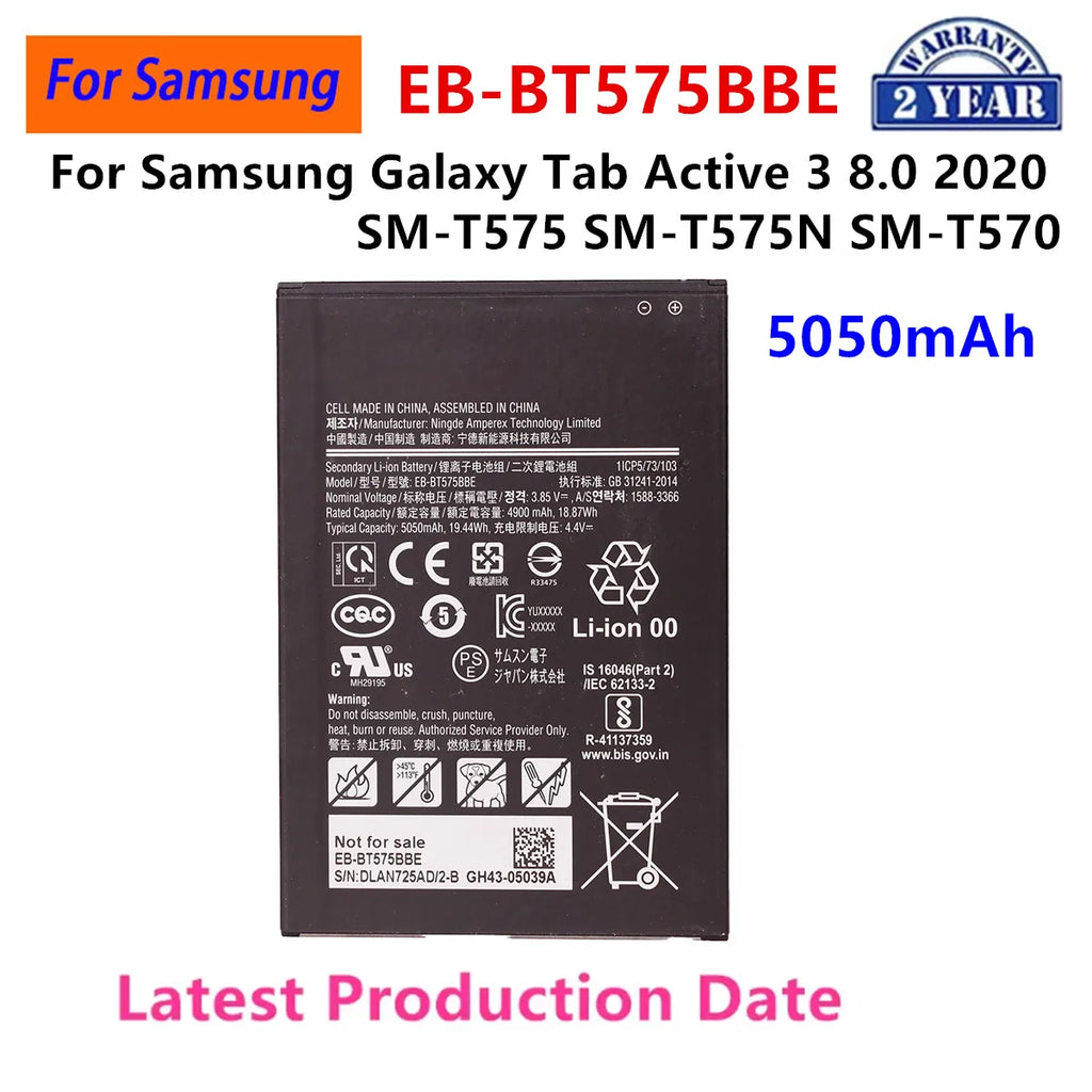Brand New EB-BT575BBE Phone Replacement Battery 5050mAh For 