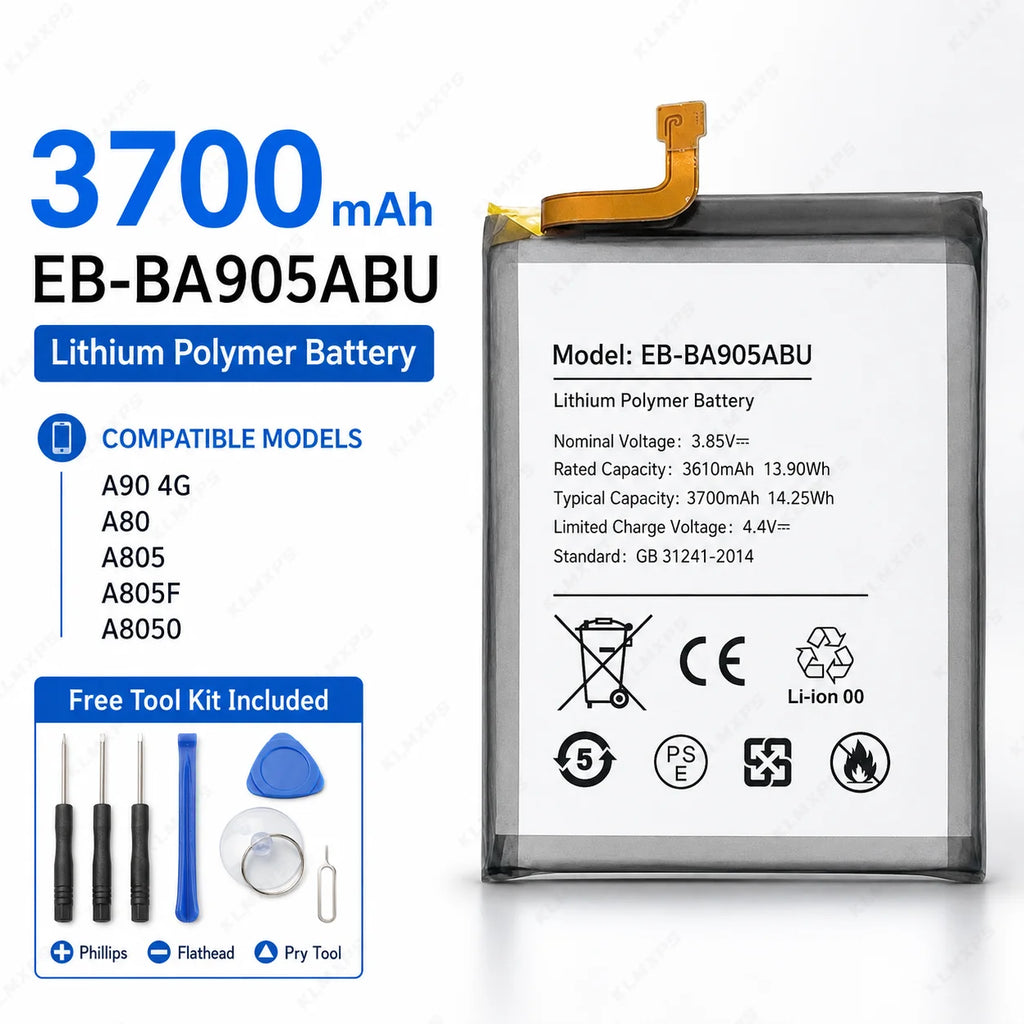New Phone Battery for Samsung Galaxy A Series A25 A53 A33 5G A51 A32 A31 A90 A80 A40 A20e A10e EB-B Series Replacement Cell