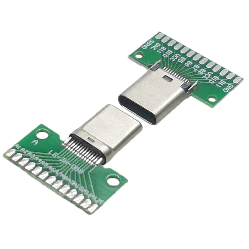 USB 3.1 Type-C Connector Male Female Type C Test PCB Board U